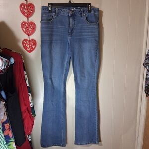 Lee Women's Wide Leg Jeans in Light Blue